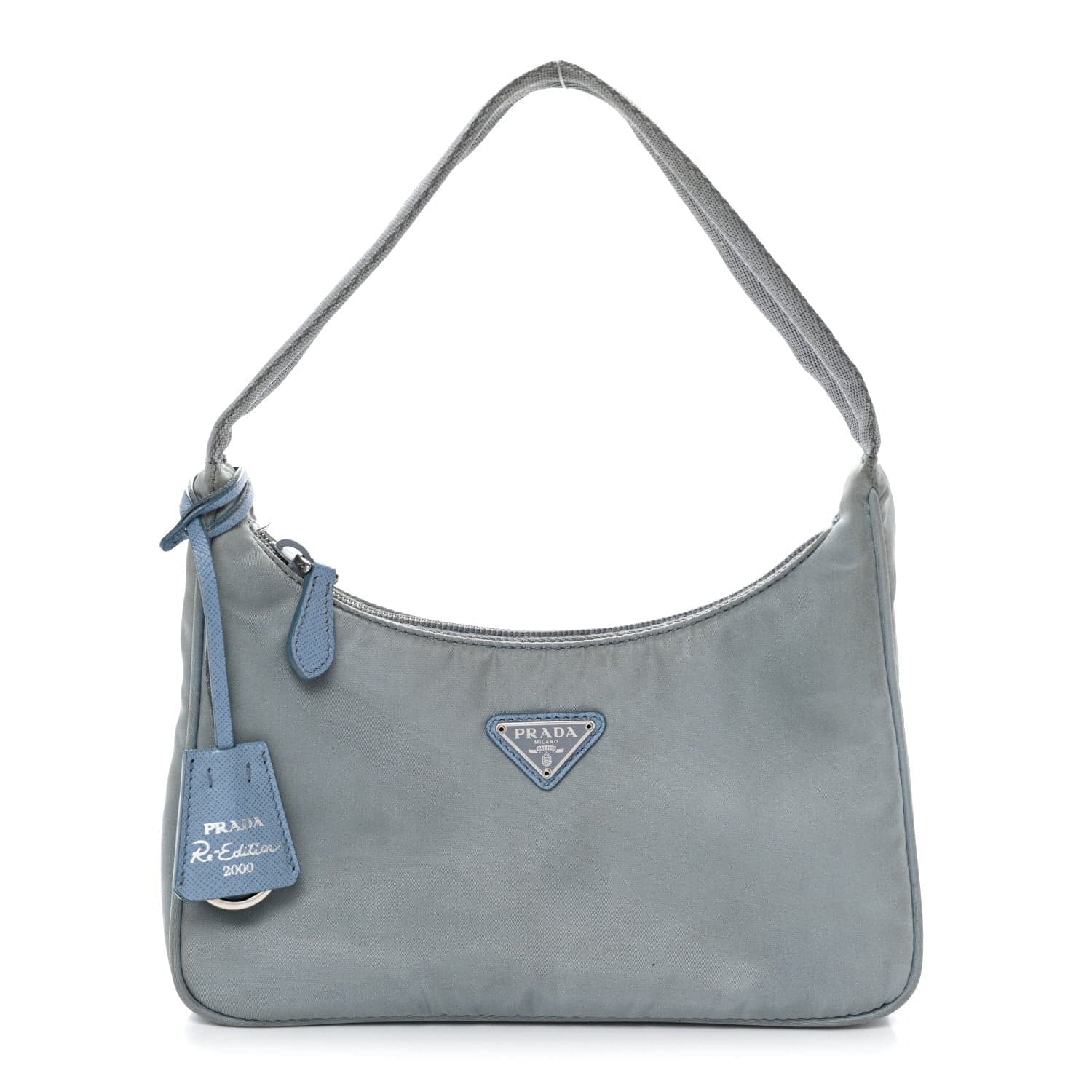 Prada Mini Re-Edition 2000 Bag in Astrale