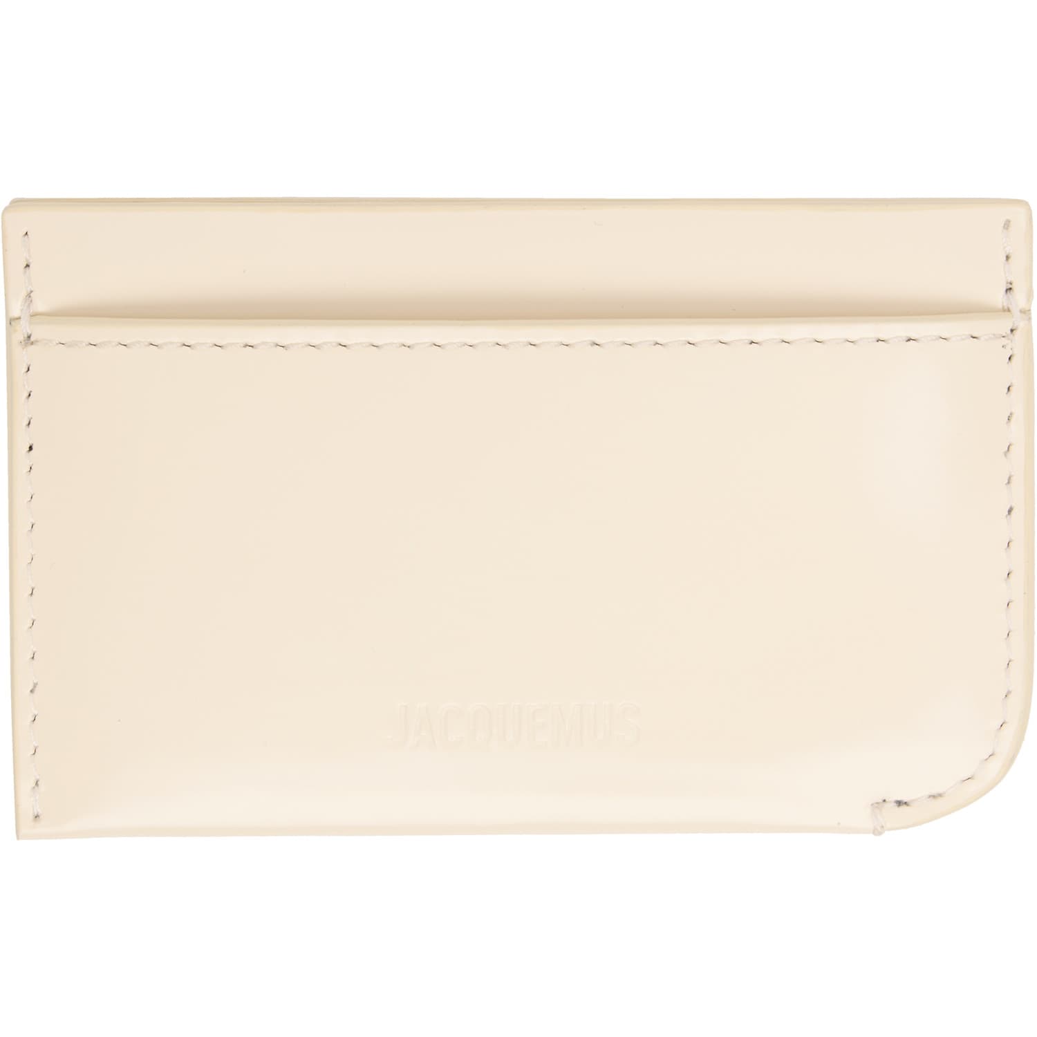 Jacquemus Off-White Le Porte Curvo Card Holder