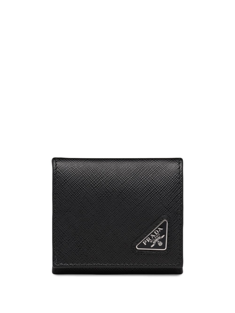 Prada logo coin purse